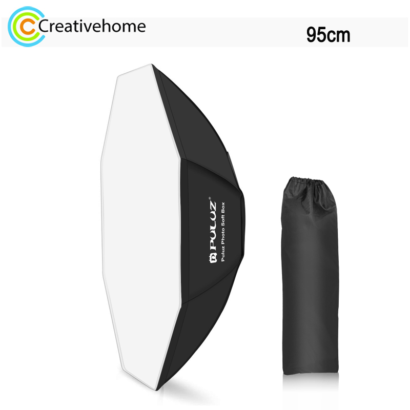 Photography Lighting Mount - PULUZ 95cm sekizgen fotoğraf Softbox difüzör