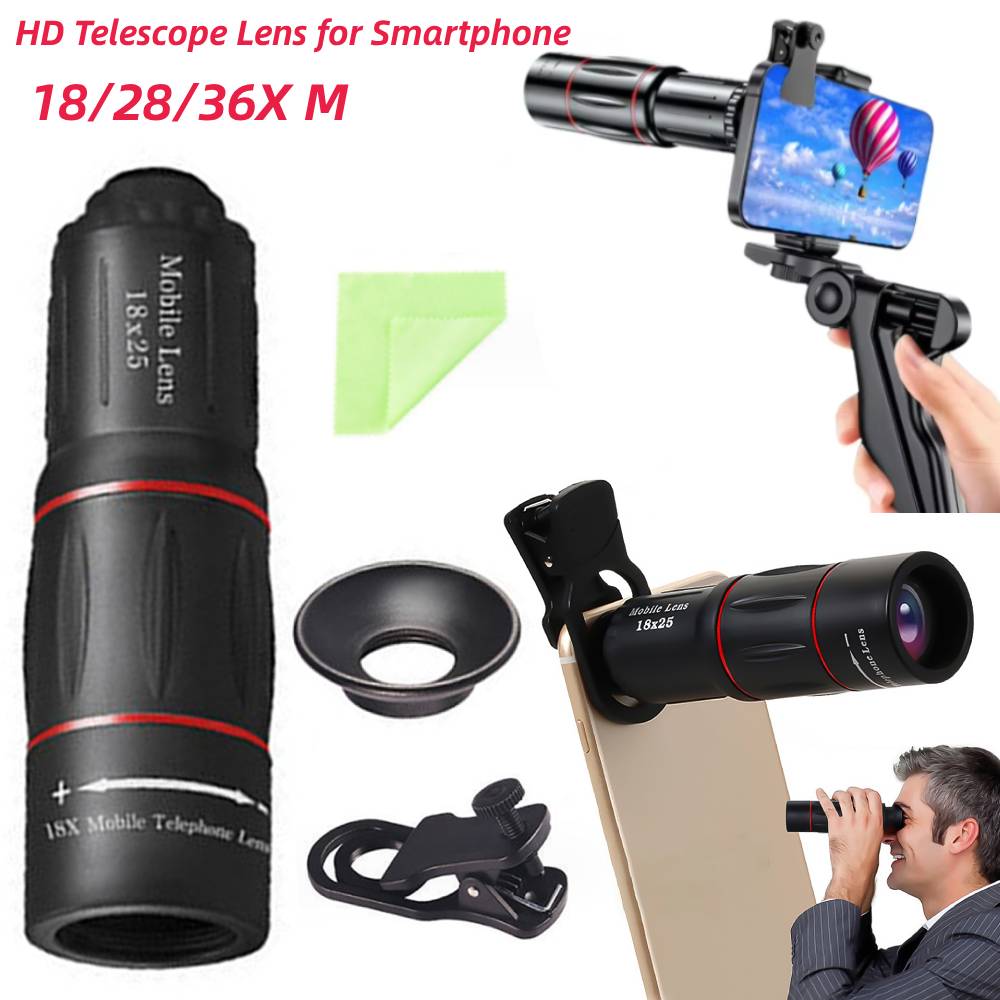 Lighting Effect In Photography - 18/28/36X HD Telefoto Telefon lensi Kamera