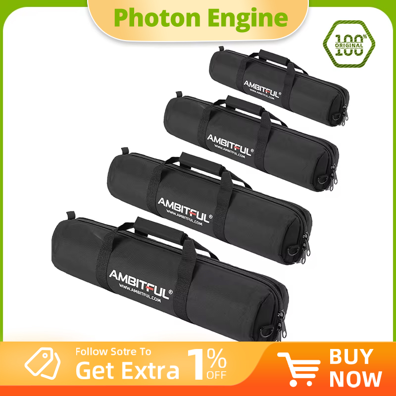 Photography Lighting Bag - 55/60/65/70/75/80/100/125cm Yastıklı Kamera Monopod Tripod Taşıma