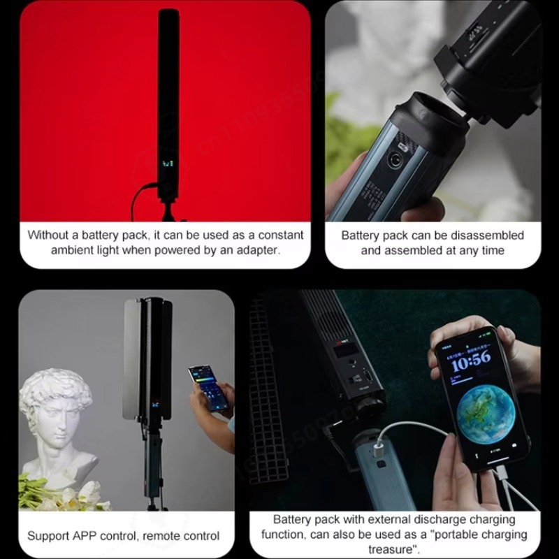 2700-7500K RGB Taşınabilir LED - Lighting In Photography Studio incelemesi ve fiyatı