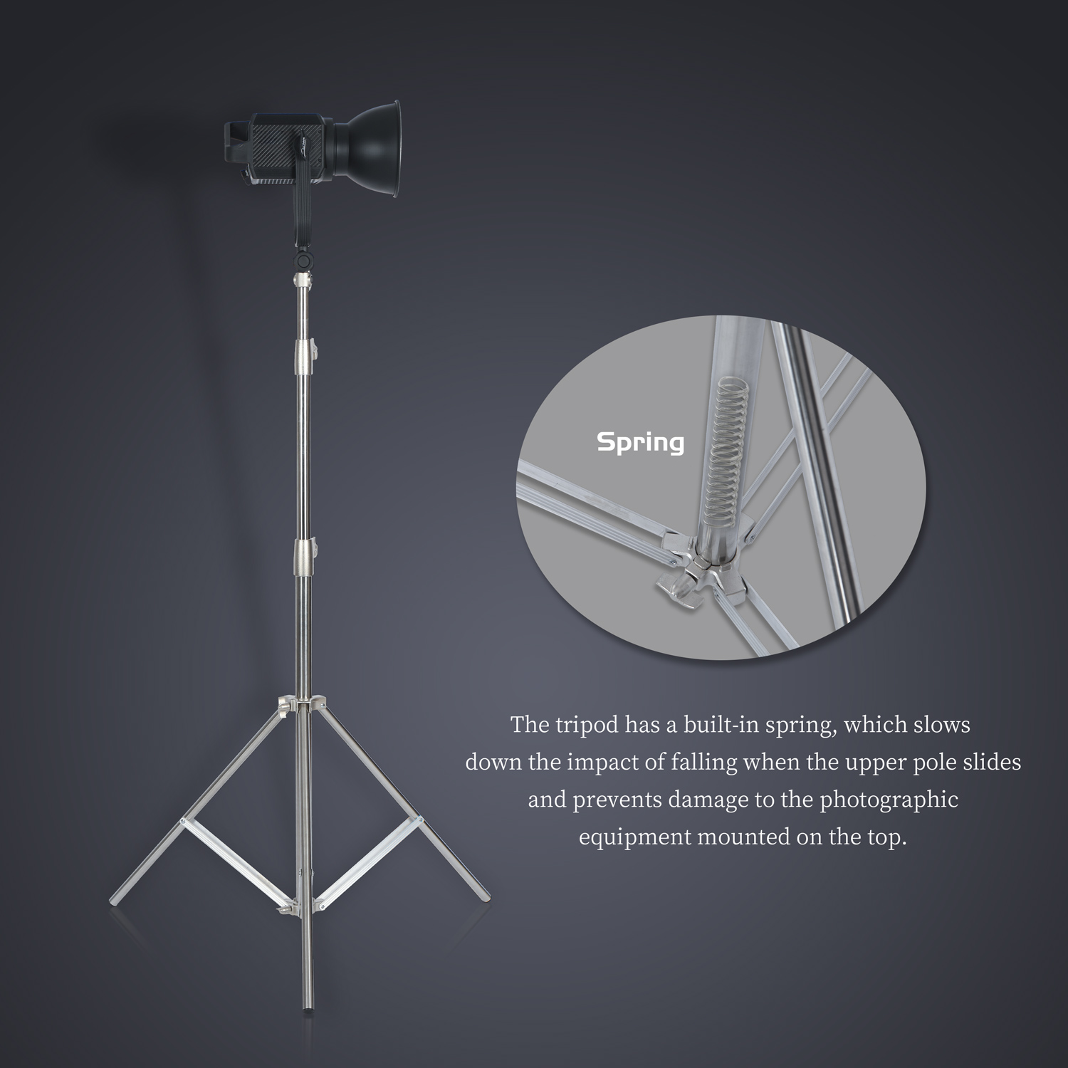 SH 2.8 M Paslanmaz Çelik Işık  - Photography Lighting Mount incelemesi ve fiyatı