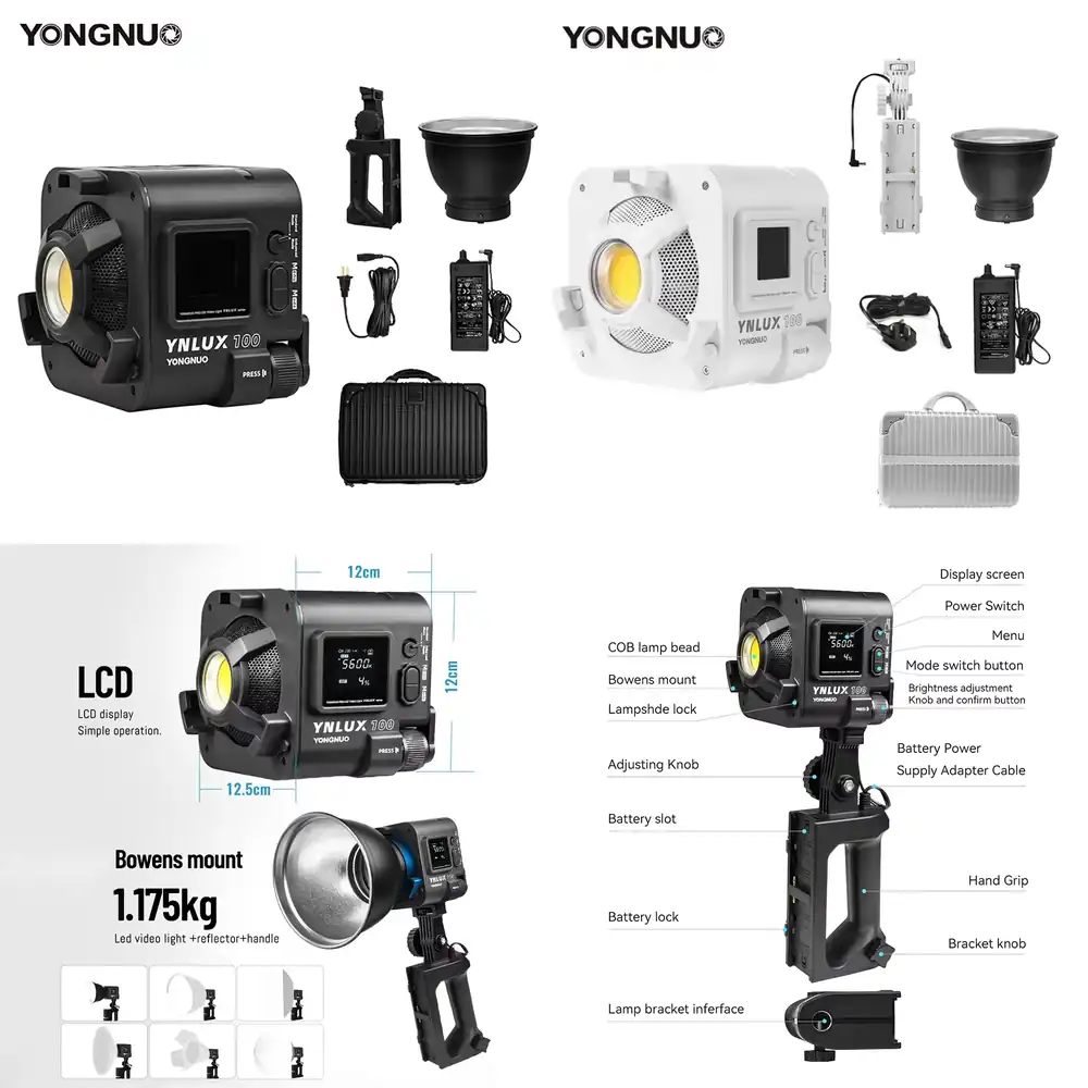 YONGNUO YNLUX100 100W 3200K-56 - Lighting In Photography Studio incelemesi ve fiyatı