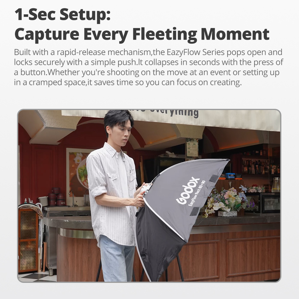 Godox EazyFlow serisi Katlanab - Photography Lighting Mount incelemesi ve fiyatı